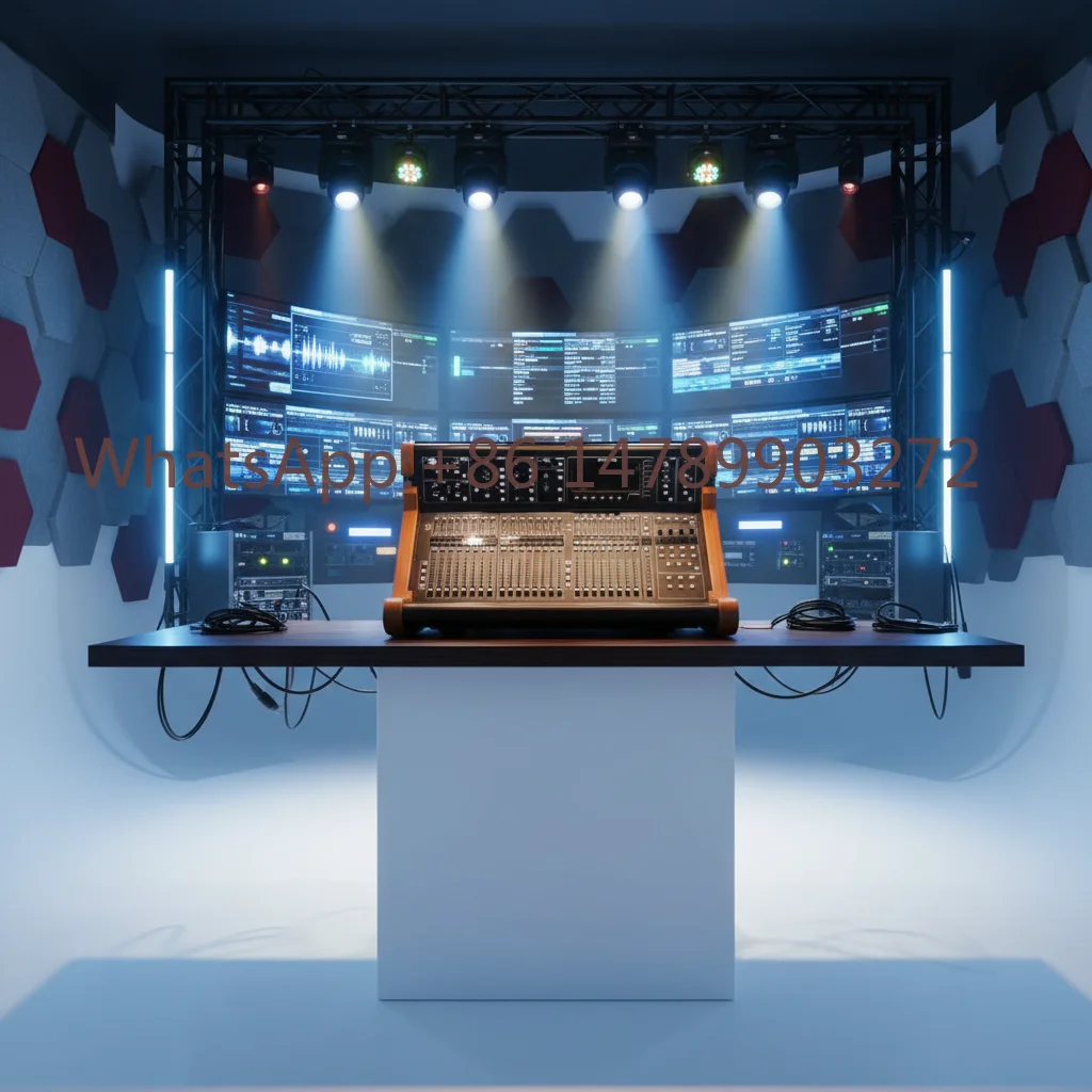 Mezcladora Digital Midas M32r Usada, Consola de Audio, Mezcladora de Sonido en Vivo para Estudio, Mezcladora de Sonido Profesional