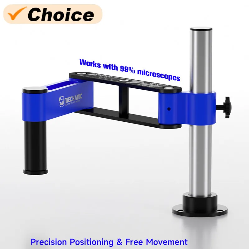 

Поворотный рычаг микроскопа MECHANIC M6 360° ° Вращающийся кронштейн Телескопический складной кронштейн для колонны 10 кг + сверхмощный держатель для микроскопа