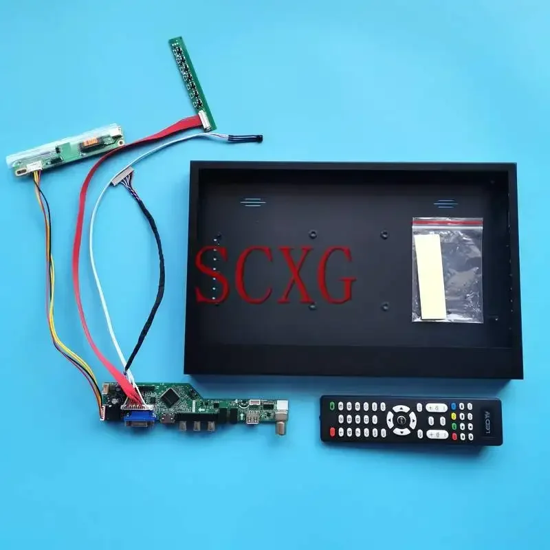 

Плата драйвера аналогового телевизора + металлический корпус подходит для LQ133K1LA04 LT133DEVJK00 VGA HDMI-совместимый AV USB 13,3 дюйма LVDS 20-контактный 1280*800 1-CCFL комплект