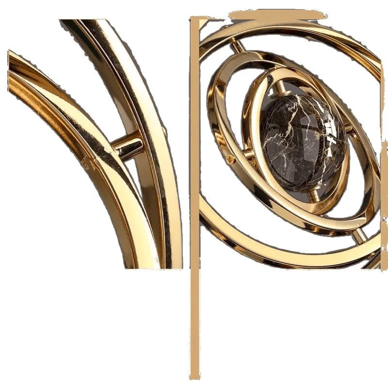 

Modern light luxury globe art ornament high-end home living room TV cabinet wine cabinet office