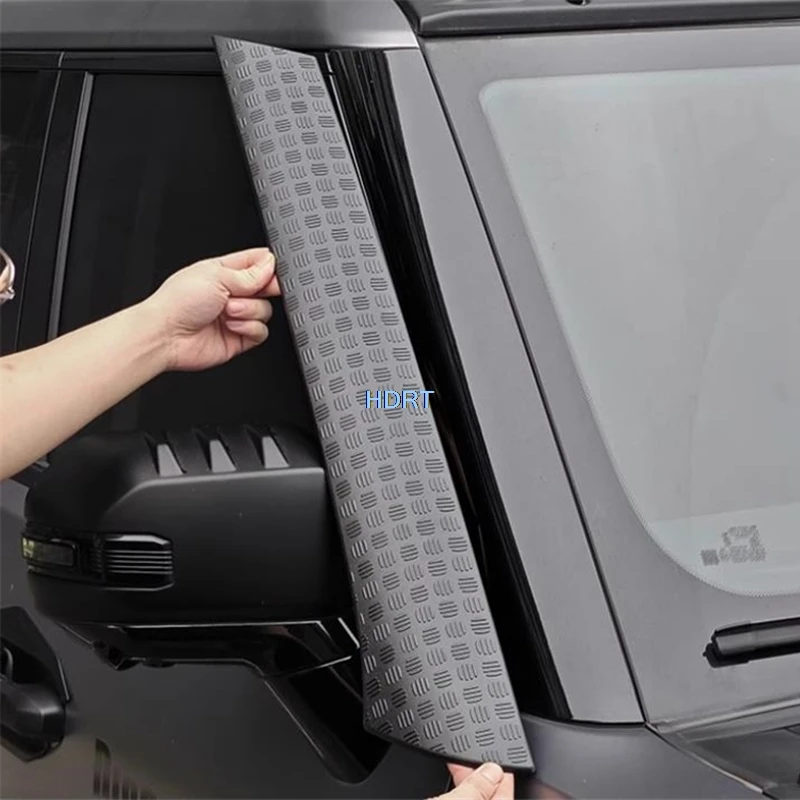 

For Chery Jetour T2 Traveler 2023 + Car Styling Front Hood Handle Window A Pillar Anti Scraper Plate Leaf Tail Gate Hinge Cover