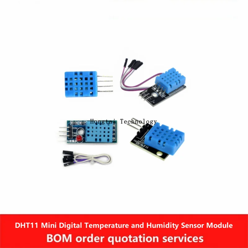 DHT11 Temperature and Humidity WiFi Node Module mini Digital Temperature and Humidity Sensor Electronic Building Blocks