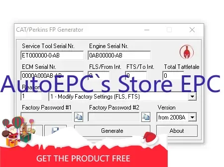 

Цифровой заводской генератор паролей AutoEPC Cat and Perkins 10 + USB-ключ