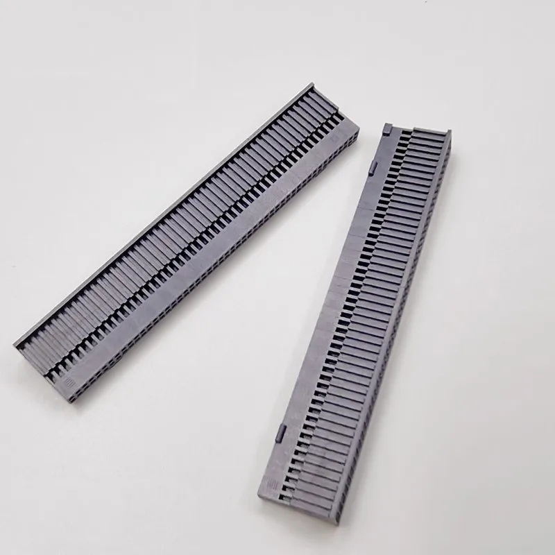 ISDF-50-D-L 1.27mm 100PIN 2 Row Gold Plated Receptacle Header Enclosure