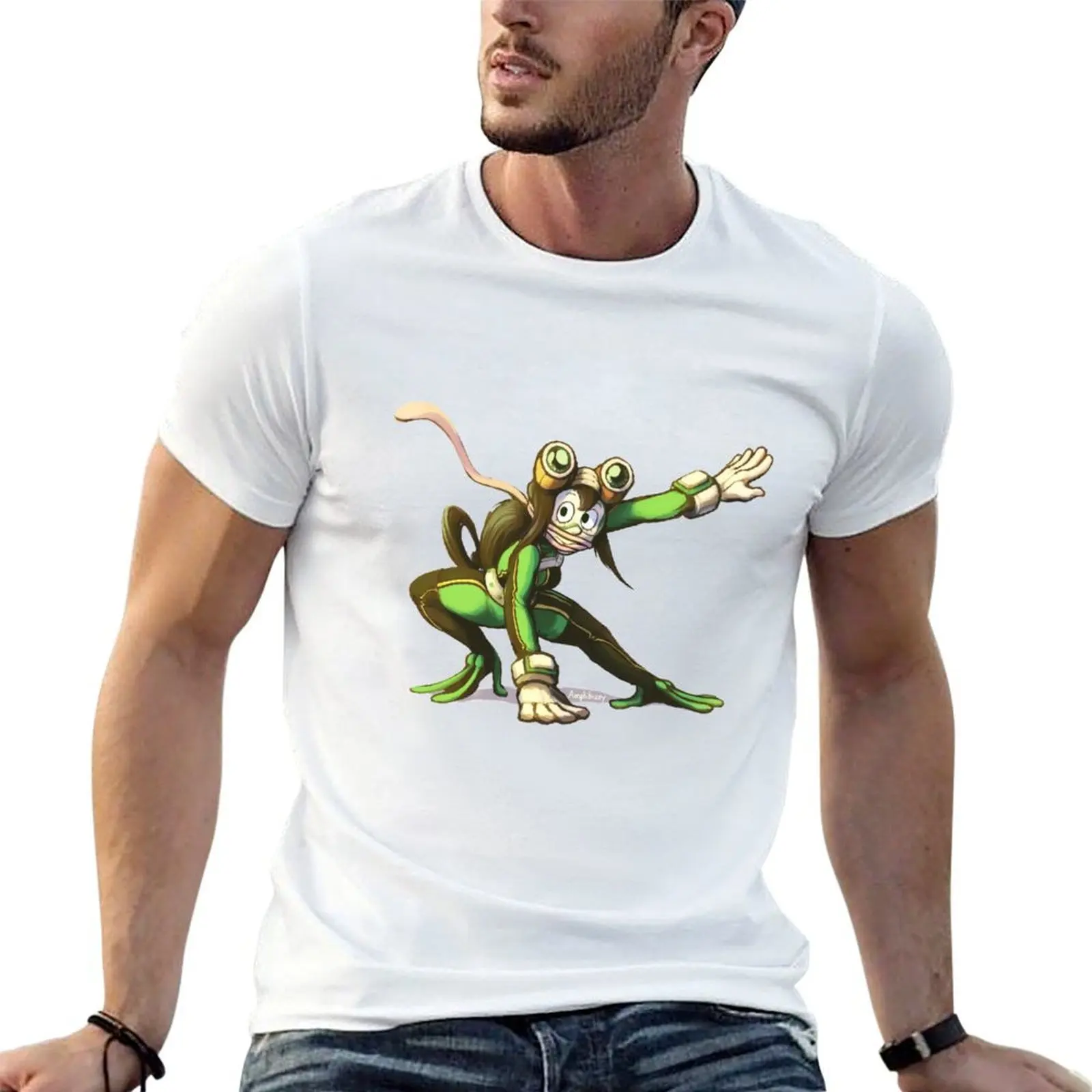 

Tsuyu Asui T-Shirt man t shirt designer man graphic t shirt t shirt custom print T-shirt