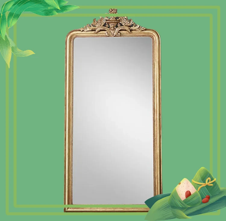 

European full-body mirror dressing mirror clothing store American floor-to-ceiling mirror