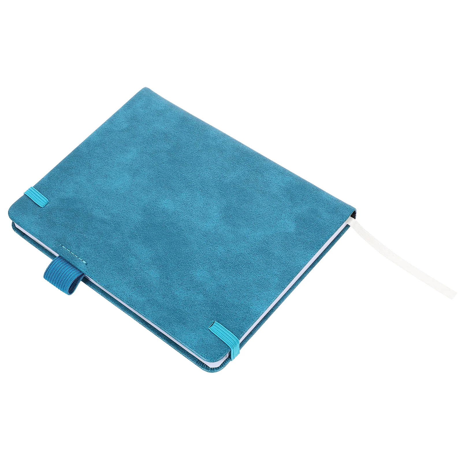 Password Book Address Phone Imitation Index Page with Pen Insert Strap (sky Blue ) Telephone Small Mini Notebook