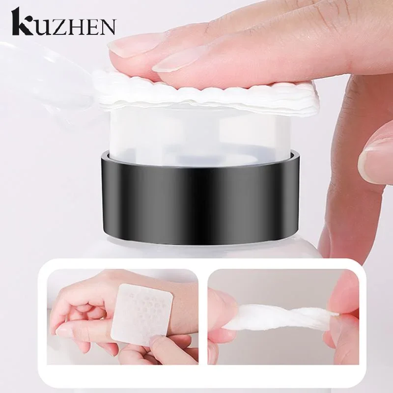 200/500 個ネイルコットンポリッシュリムーバージェルクリーンマニキュアナプキンペディキュア糸くずの出ないワイプクリーナー紙パッドマニキュアツール