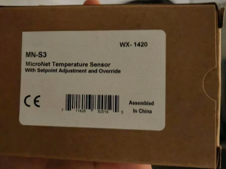 Brand New Original MN-S3 Wall Mount Temperature Indoor Transmitter Networked Control Panel Fast Delivery