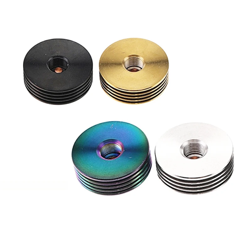 510 Finned 25mm/22mm/24mm Heat Sink Adapter for RTA Atomizers