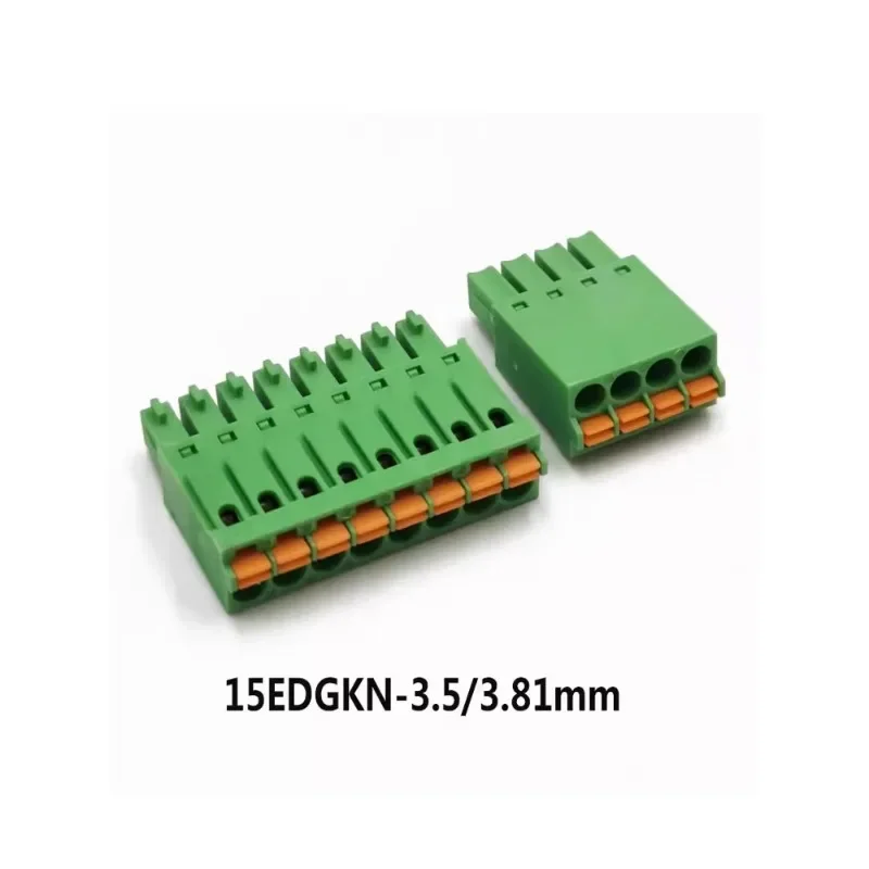 10Pcs 15EDGKN-3.5/3 PLC Analog Terminal Block PCB Plug-in KF2EDGKN Compact