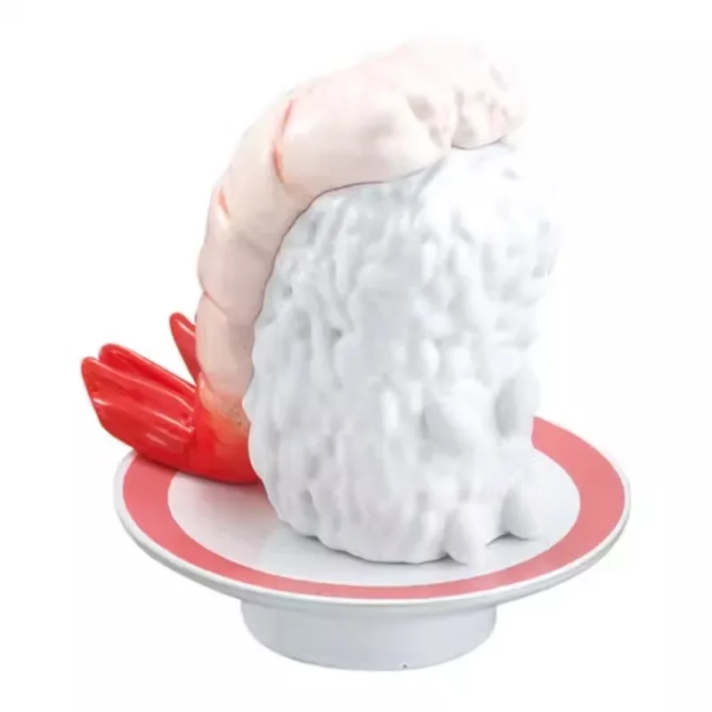 Sushi Wait Modellering Gashapon Tunas Kawaii Desktop Ornament Action Figure Model Speelgoed