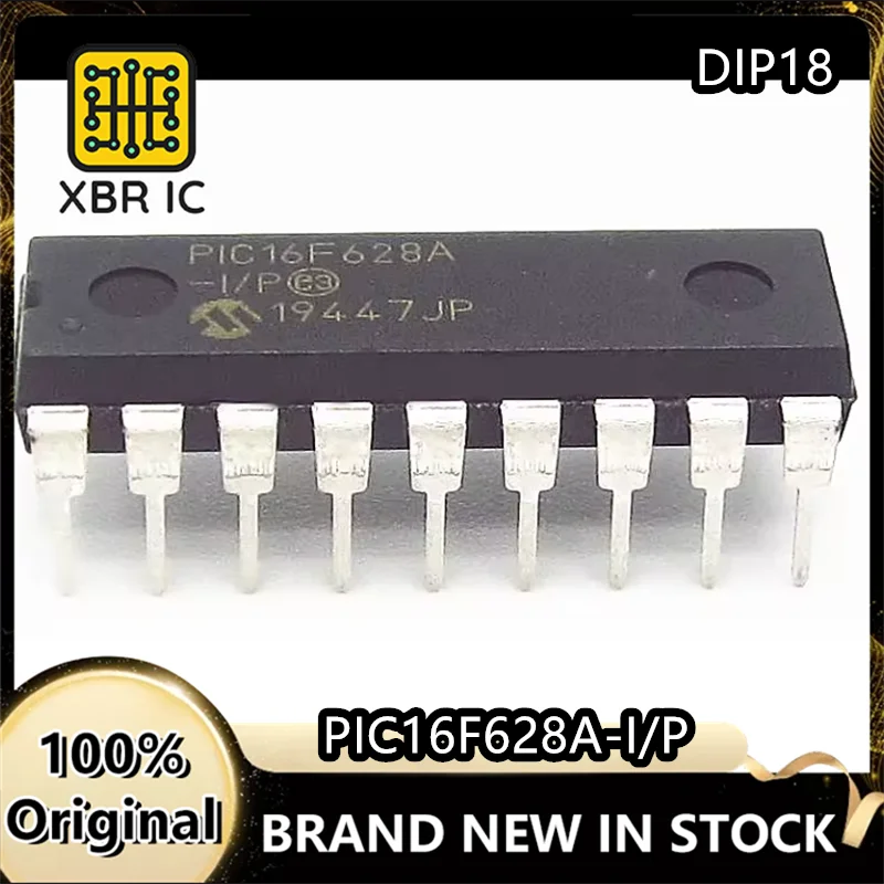 

(6/20 pieces) PIC16F628A-I/P 16F628A DIP16 8-bit microcontroller chip New original authentic spot fast delivery