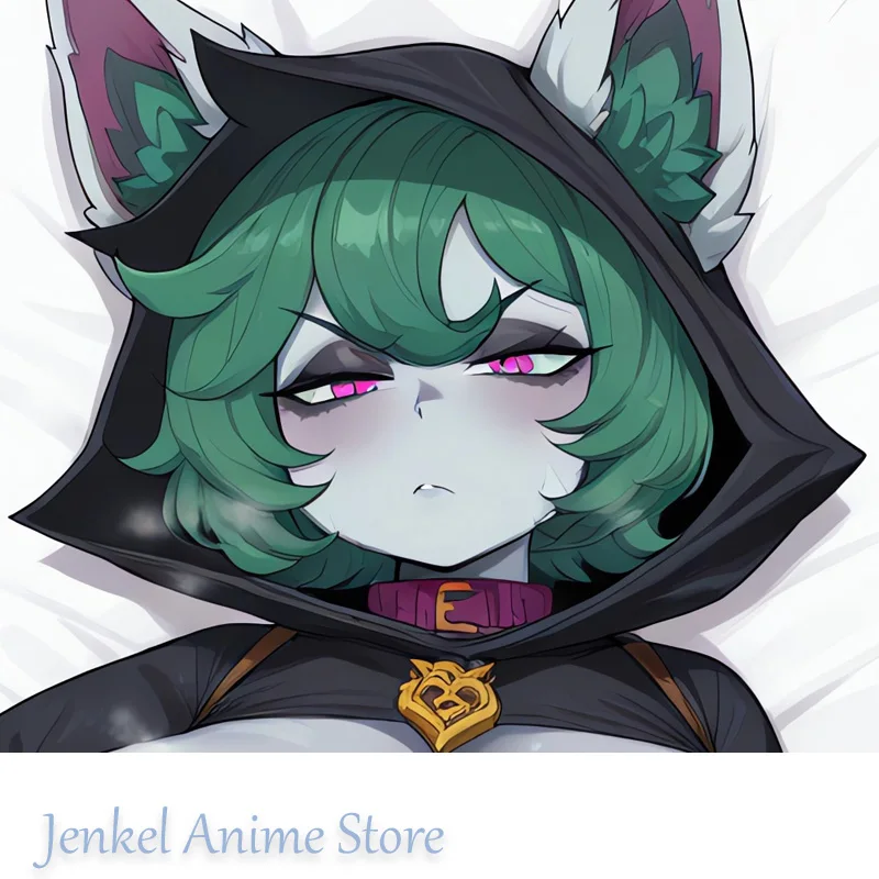 Dakimakura Anime Vex with large breasts Pillowcase Life-size Double-sided Print Body Pillow Cover
