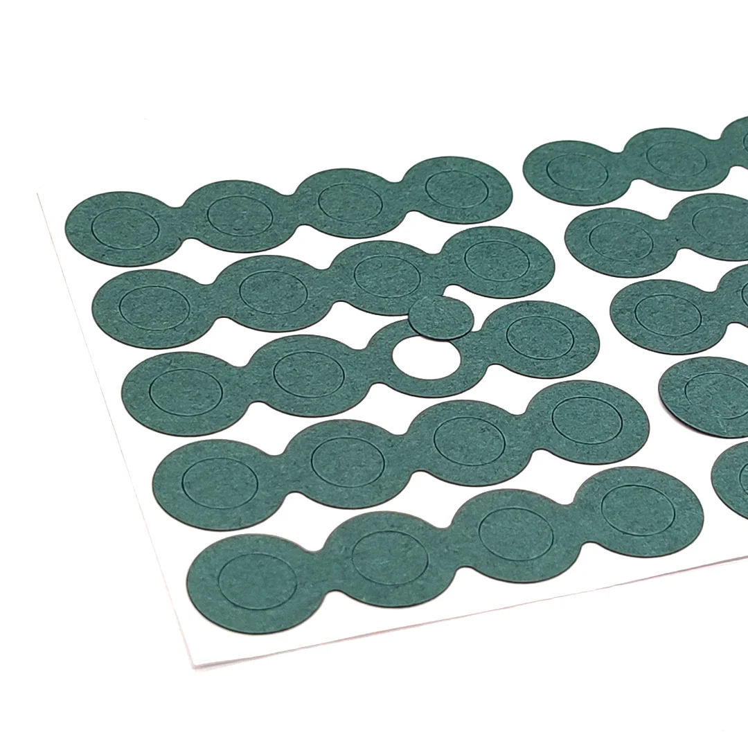 1S-6S 18650แบตเตอรี่ลิเธียมไอออนปะเก็นฉนวนกันความร้อนข้าวบาร์เลย์กระดาษแบตเตอรี่ฉนวนกาวแบตเตอรี่