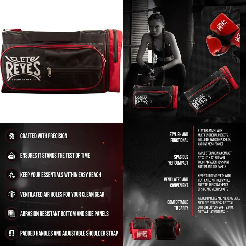 

Athletic Training Bag for Gym, Boxing, MMA, BJJ, Muay Thai, Kickboxing & Martial Arts