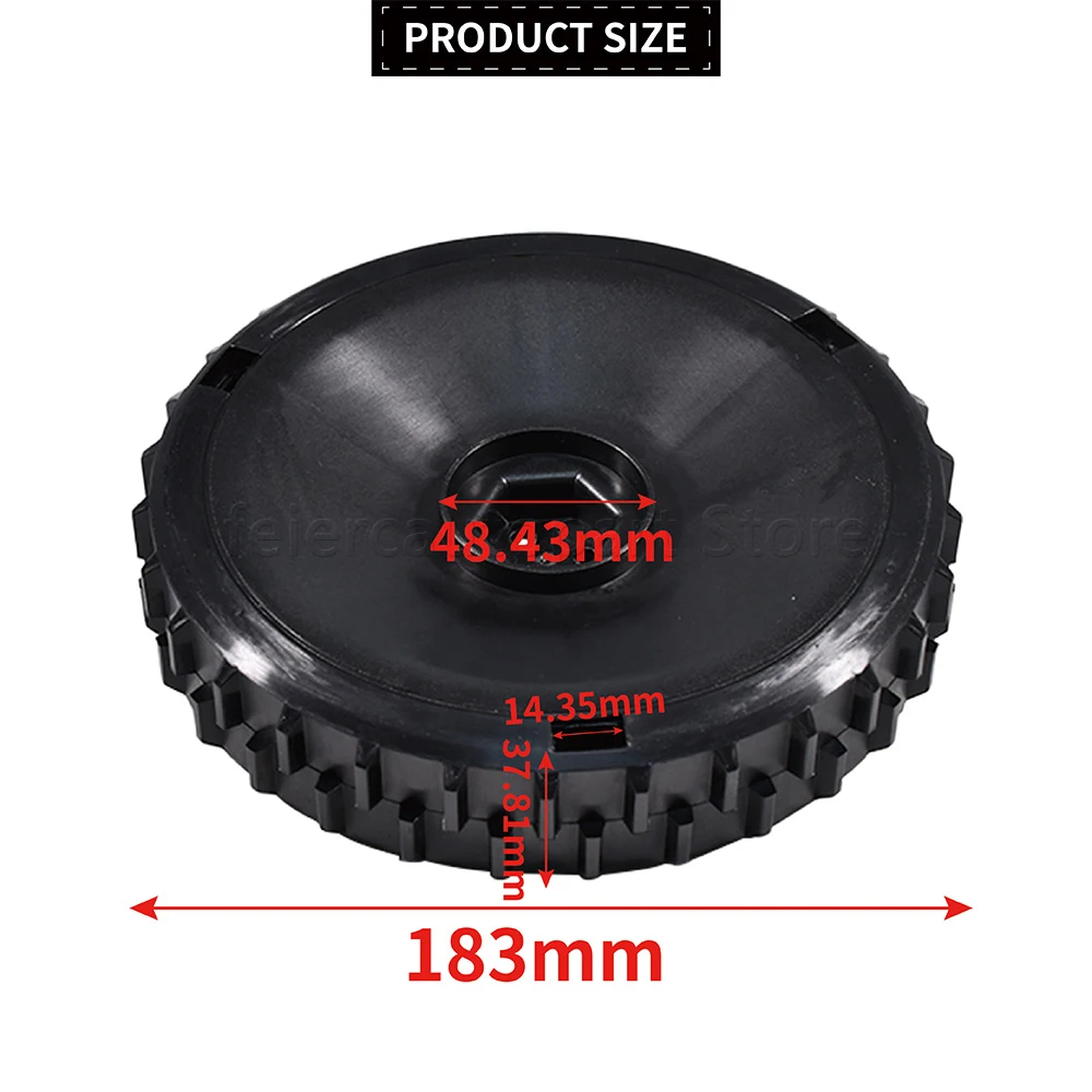 574465104 New For Husqvarna Gardena R38Li R40Li R45Li R50Li For Flymo 1200R Robotic Lawnmower Wheel Wheel Drive Wheel Lawn Mower