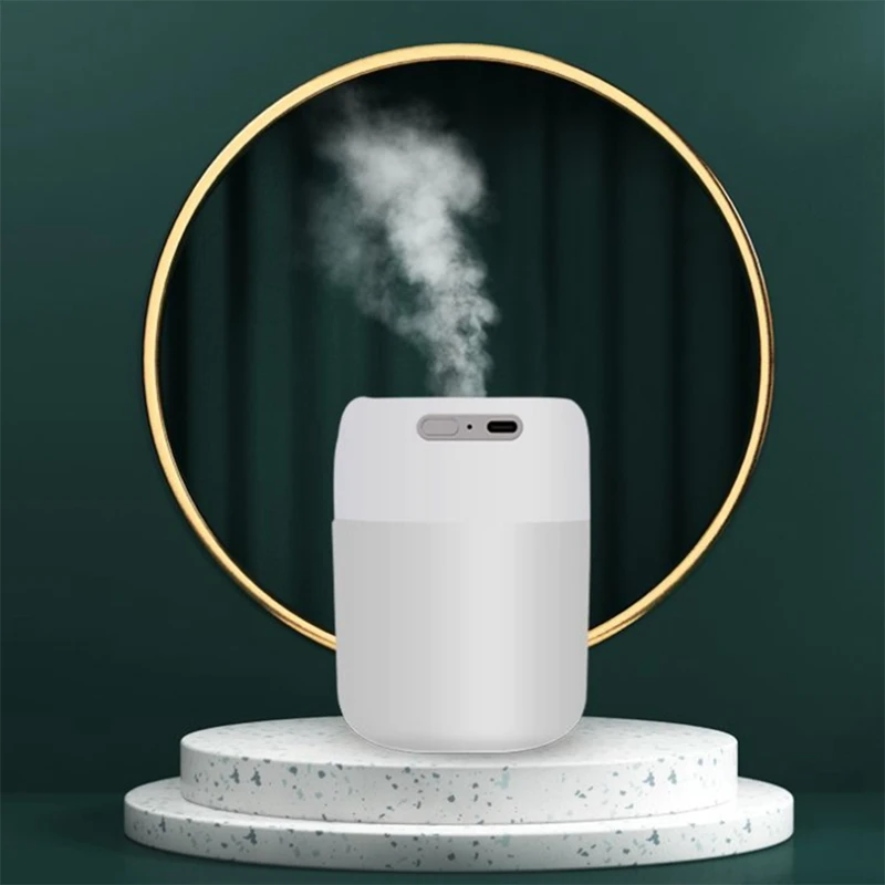 مرطب هواء صغير للمنزل والسيارة ، موزع رائحة هادئ للغاية ، صانع زيوت أساسية ، جهاز رش ضباب USB ،