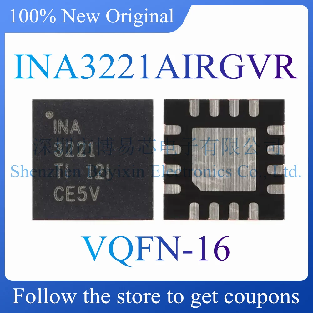 

NEW INA3221AIRGVR.Original Product.Package VQFN-16