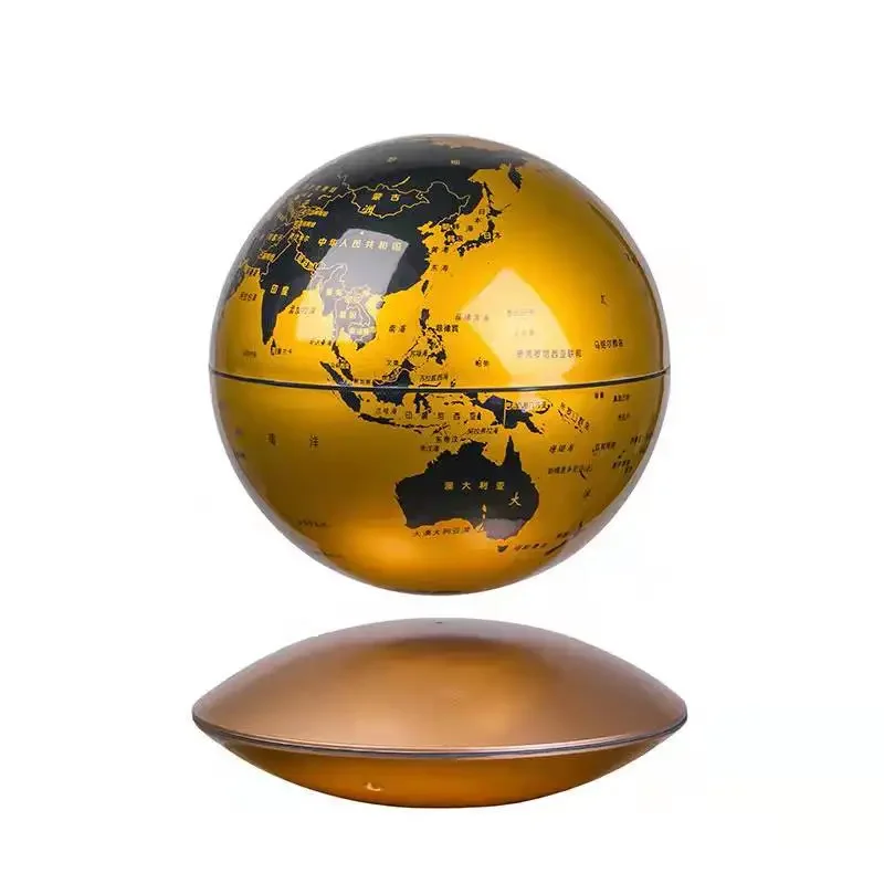 Magnetic levitation luminous globe Self-levitating globe Home decoration Hanging creative gift LED light