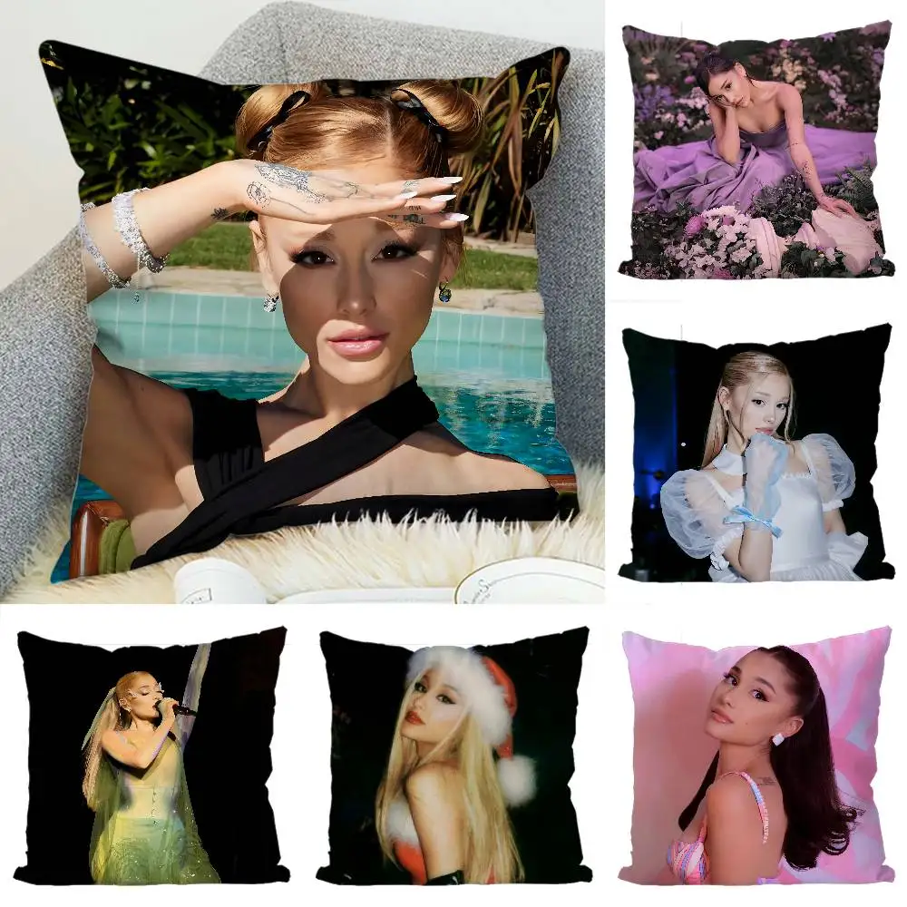 

Ariana G-Grande Pillow Case Luxury Double-sided For Car Pillows 45x45 Cushions Cover Home And Decoration Sofa Pillowcase 50x50