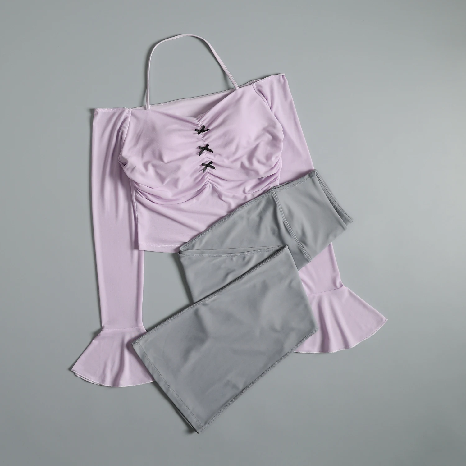 بدلة رياضية للنساء في الخريف التخسيس التخسيس بيلاتيس ممارسة ملابس اليوغا المشاهير على الإنترنت الجري الجميل #2