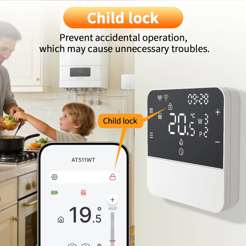 ثيرموستات ذكي للمنزل من تويا ي - مراجعة Smart Home Thermostat وسعره