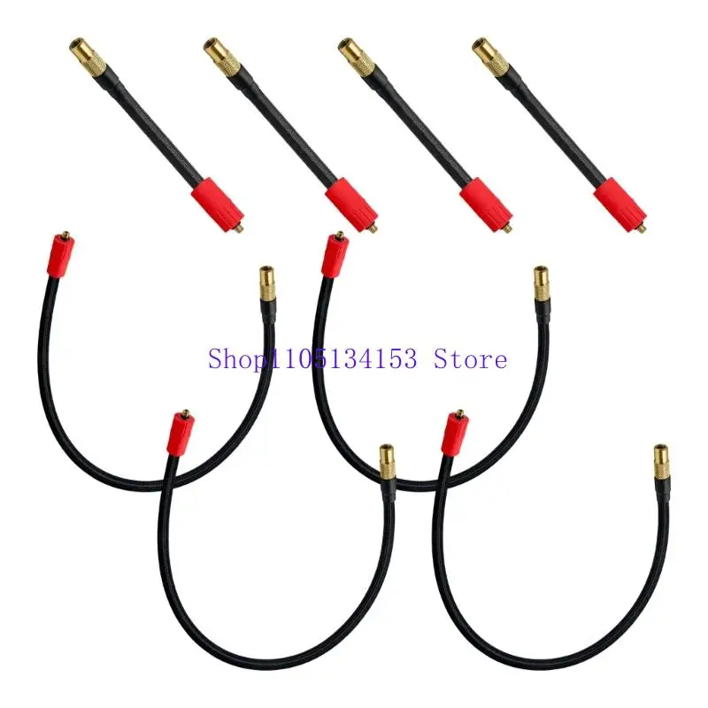 

hg89 медный 6 мм герметичный плетеный воздушный шланг с резьбой для герметичных шин, универсальный, подходит для автомобилей,