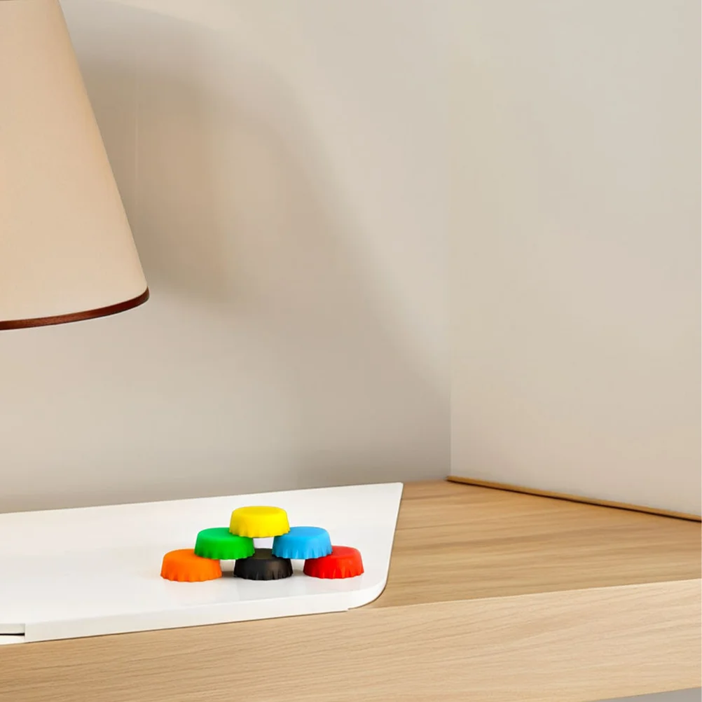 

6pcs Mini Pet Feeding Bowl 3Cm Wide Rim Silicone Reptile Food Dish Smooth Shallow Design For Lizard Turtle Gecko Tank Reptile