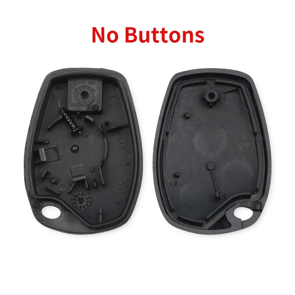 KEYYOU 10 pièces coque de clé de voiture 2 3 boutons housse de télécommande pour Renault Dacia Modus Clio 3 Twingo Kangoo 2 pour NISSAN ALMERA