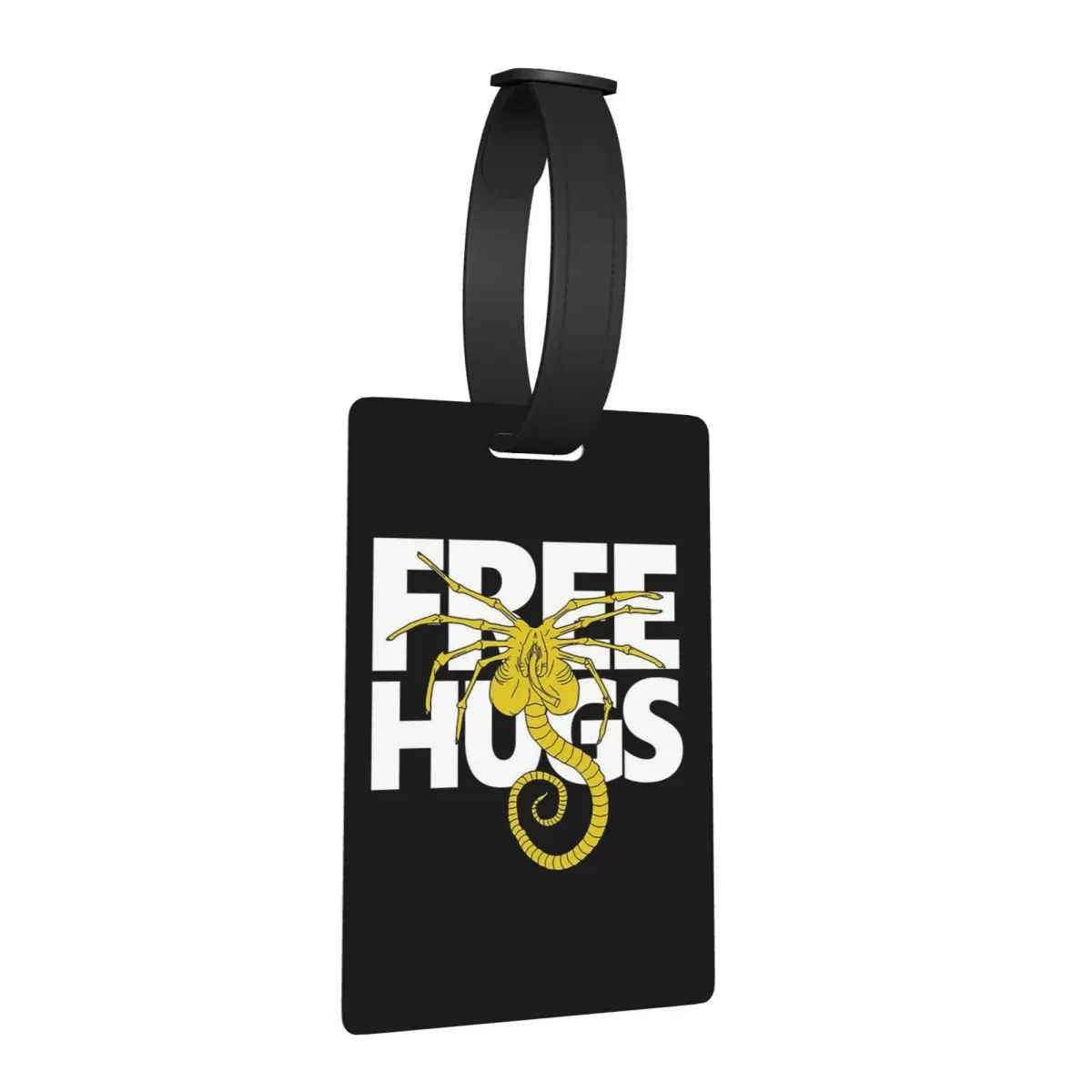 

Бирка для багажа FaceHugger Alien Xenomorph, аксессуар для чемодана, идентификационная этикетка для путешествий, держатель для багажа, именная бирка с адресом