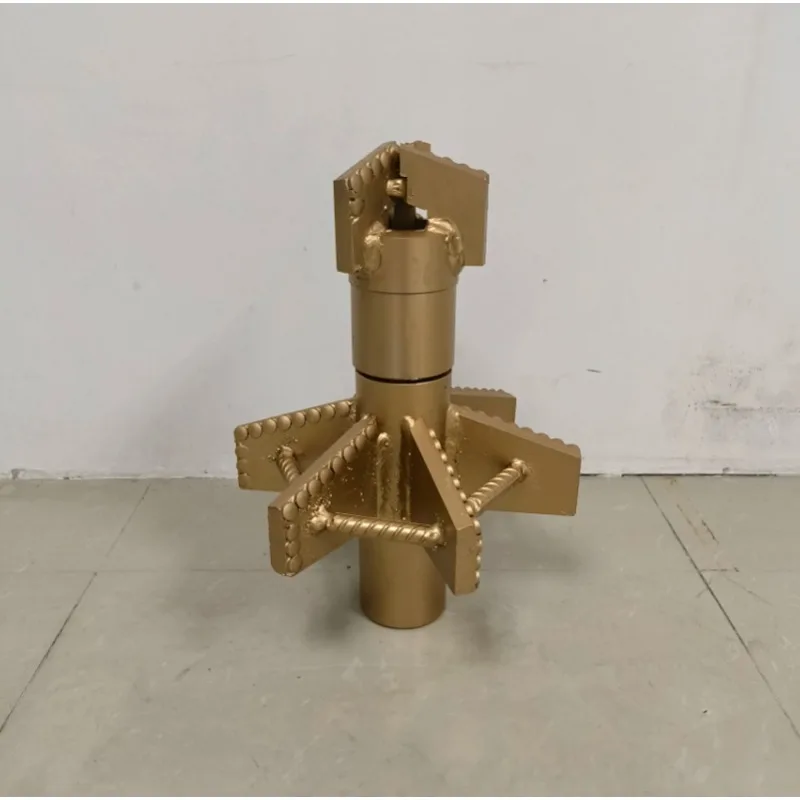 Water well drilling diamond composite piece tower expansion combined drilling drill bit