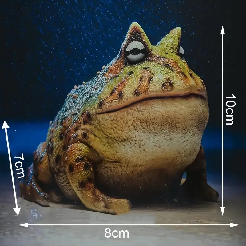 Creative Simulated Frog Resin Ornaments Outdoor Courtyard Art Decoration Statues Home Desktop Ornaments For Various Holiday Gift