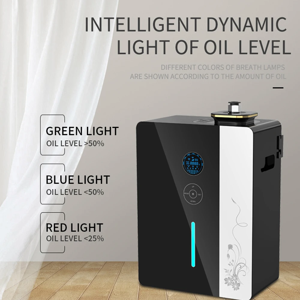 

Электрический аромадиффузор NAMSTE 5000м³, емкость 1200 мл, для эфирных масел, освежитель воздуха для отелей, Wi-Fi, домашний ароматизатор