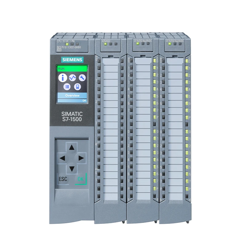 

SIMATIC S7-1500 Compact CPU 1512C-1 PN 6ES7512-1CK00-0AB0 siemens simatic plc s7 1500 cpu 6ES7512-1CK01-0AB0