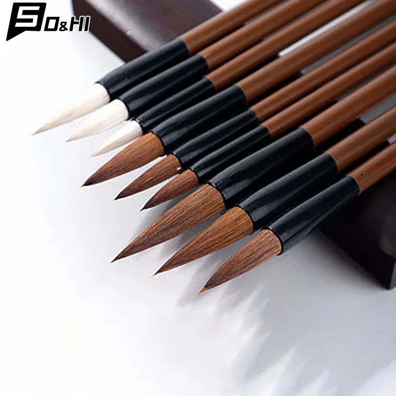 1Pcs Excellent Quality Chinese Calligraphy Brushes Pen For Woolen And Weasel Hair Writing Brush Fit For Student School