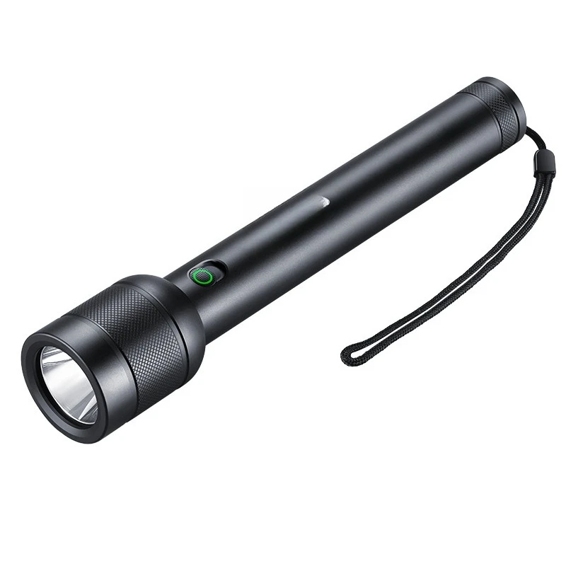

Strong light flashlight, outdoor super bright long-range charging, portable and long battery life