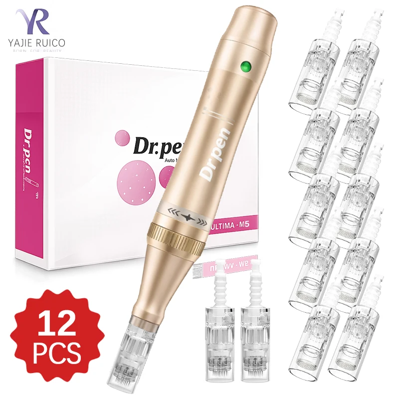 auto-dr-sans-fil-professionnel-stylo-ultima-m5-avec-12-aiguilles-de-025-mm-pour-le-visage-et-le-corps-kit-d'outils-multifonctions-pour-le-soin-de-la-peau
