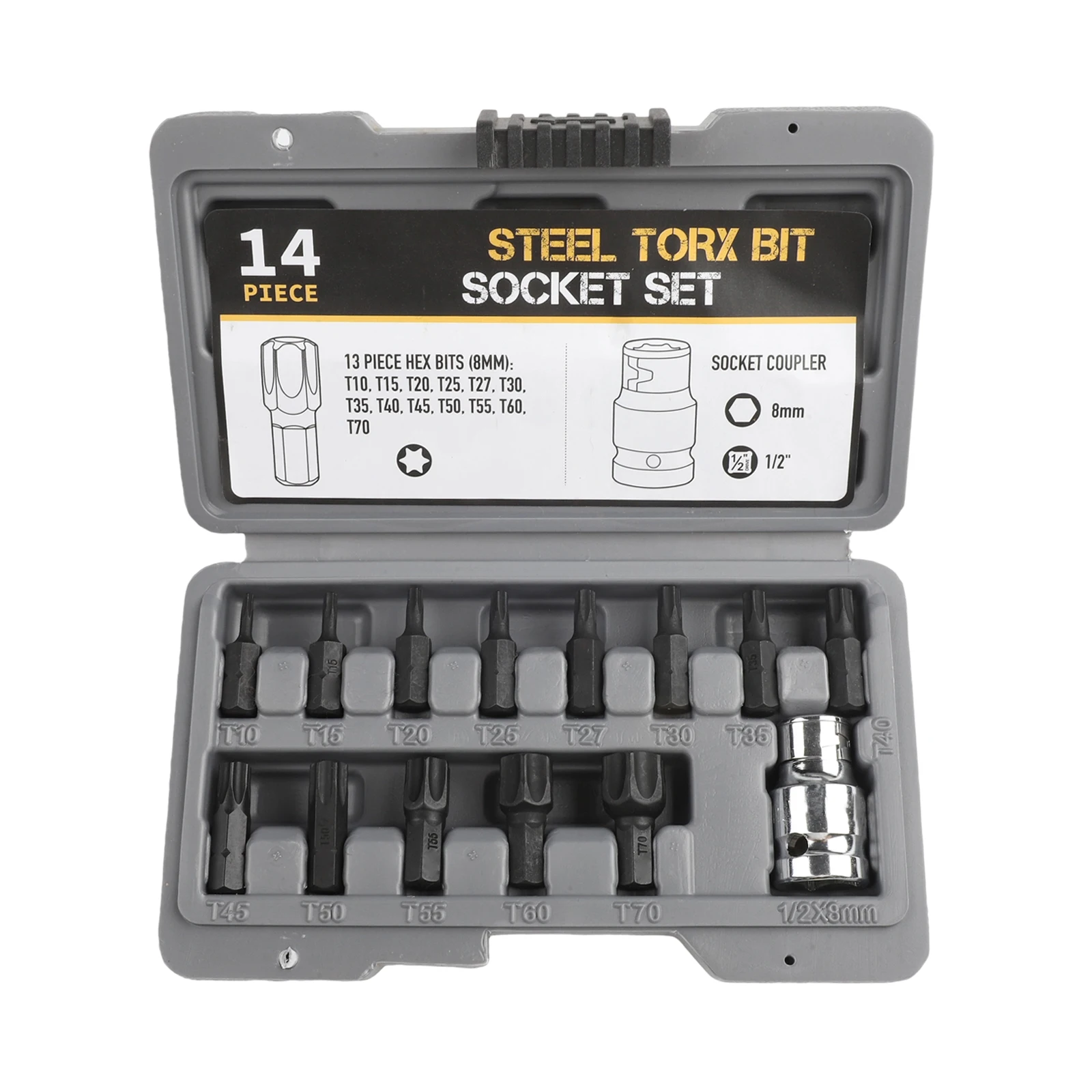 Vanadium Steel 1 2 Inch Drive For Home Use T10-T70 Automotive Repair Tools Home Repair Tools Mechanical Repair Tools