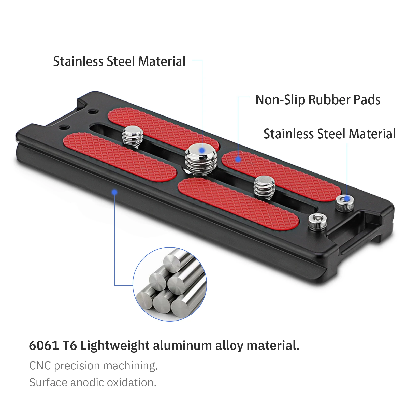 Haoge HQR-110 ترايبود أركا لوحات 110 مللي متر العالمي أركا السويسري الإفراج السريع لوحة لكانون RF 200-800 مللي متر F6.3-9 IS USM عدسة ترايبود