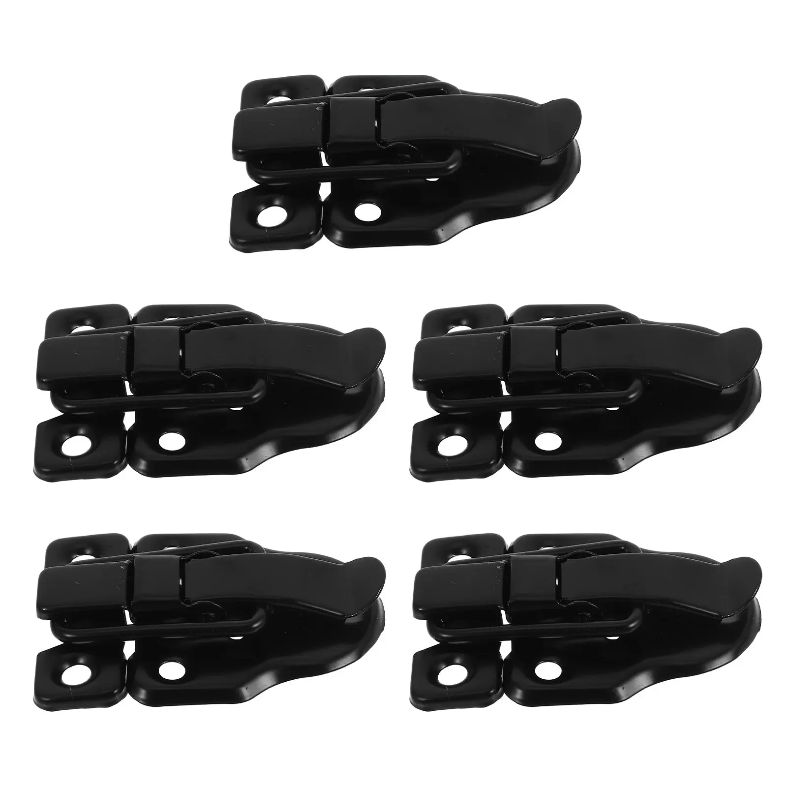 

5 Pcs Iron Wooden Box Lock Antique Finish Toggle Latch Uckbilled Hasp Clasp Jewelry Box Lock Buckles Lockable Hasp With Staple