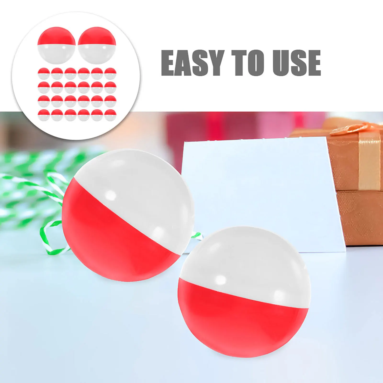

50pcs Twisted Ball Fillable Plastic Empty Balls For Party Favor Storage Container Candy Box Multi-Function Goodie Bags Stuffers