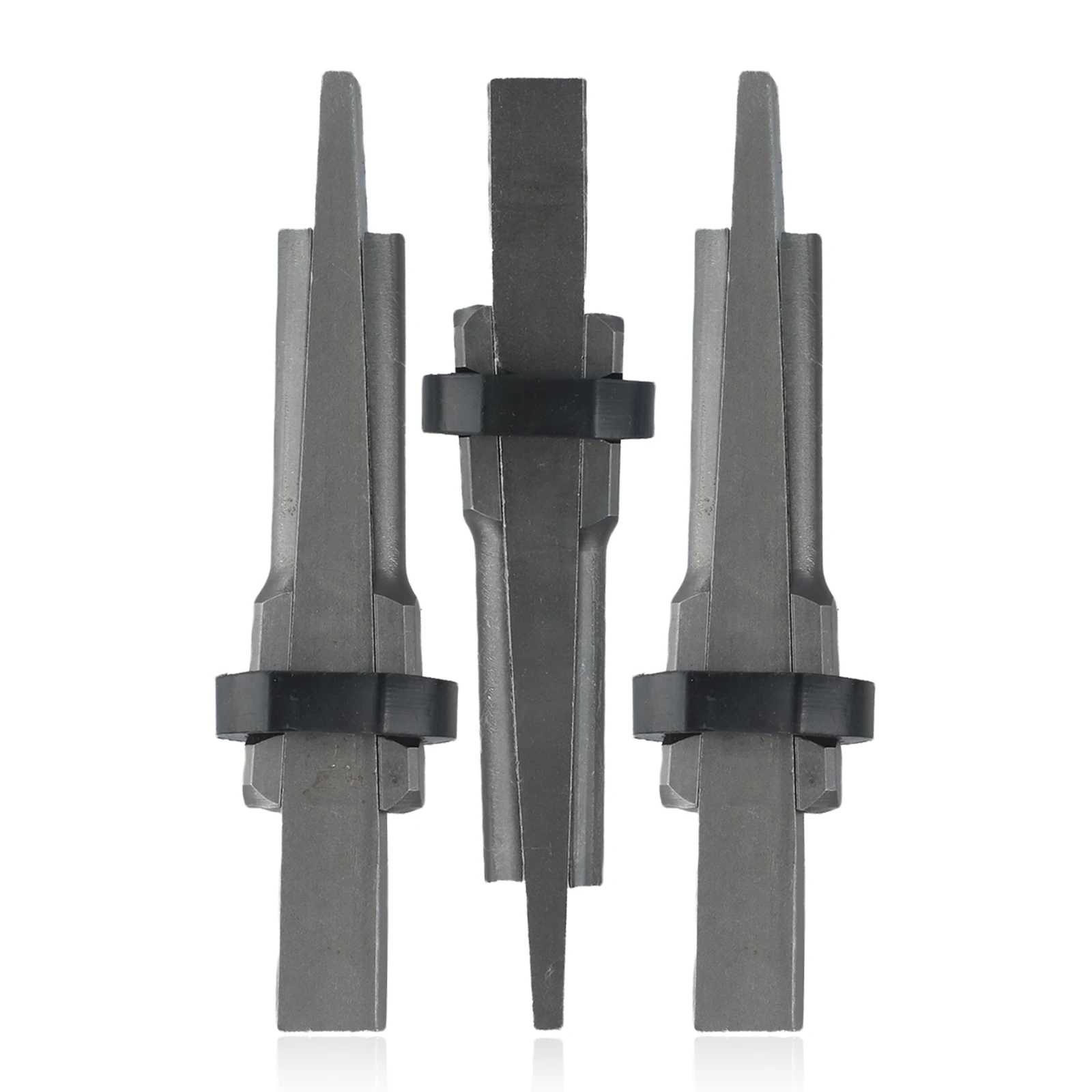 Stone Cleaver Wedge Hand Tools Rock Stone Splitter Rock Splitter Quarrying Wedge Sliver Metal 3pcs High Hardness Concrete