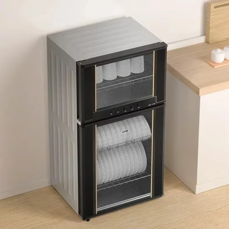 new Desktop Small High Temperature Disinfection Cabinet Household Kitchen Vertical Disinfection Bowl Cabinet Commercial