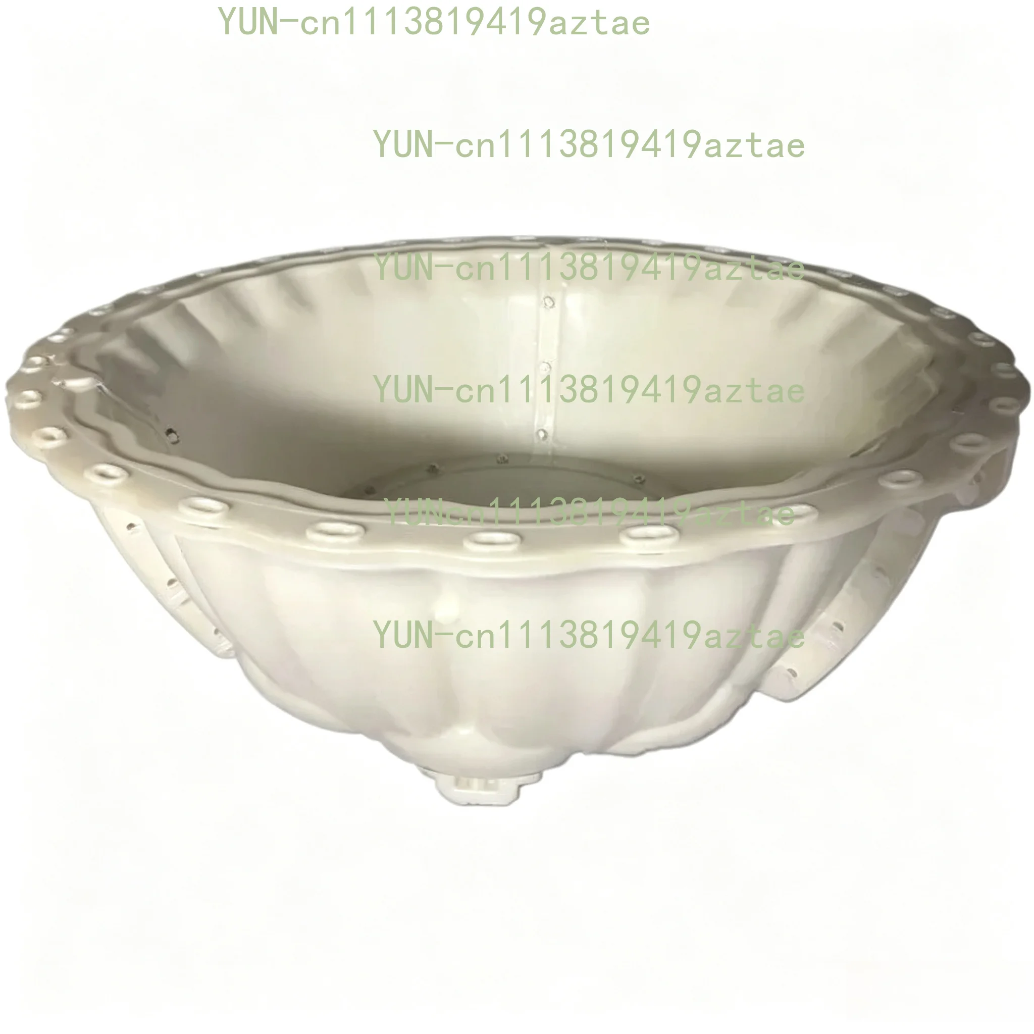Large Size Cement Flowerpot Mold Thickened Rectangular Circular Bonsai Soil Plastic Model Circular Mold Diameter 60x25cm