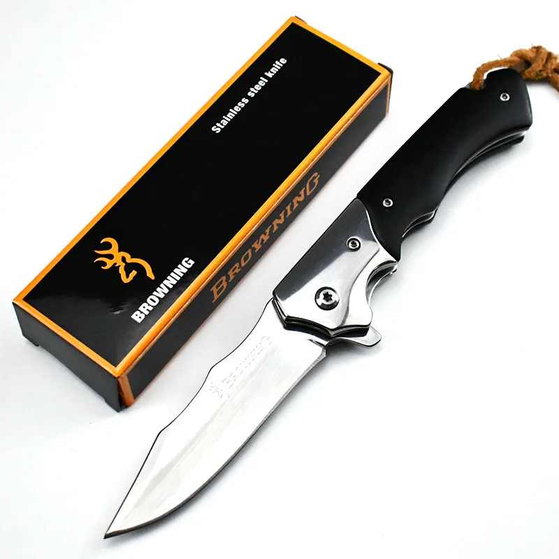 High-quality bearing quick-opening outer folding knife field survival tactics portable camping portable knife sharp