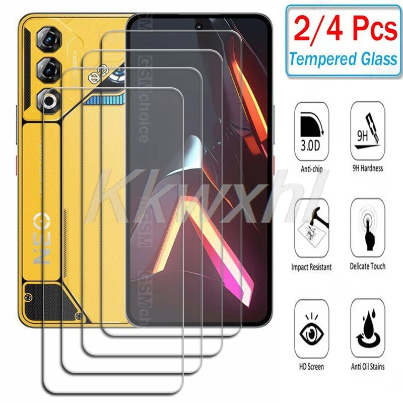 2-4PCS 9H HD gehärtetes Glas für ZTE Nubia Neo 3 GT 5G 6,8" Neo3GT Neo3 NubiaNeo2 Neo2 2 Displayschutzfolie