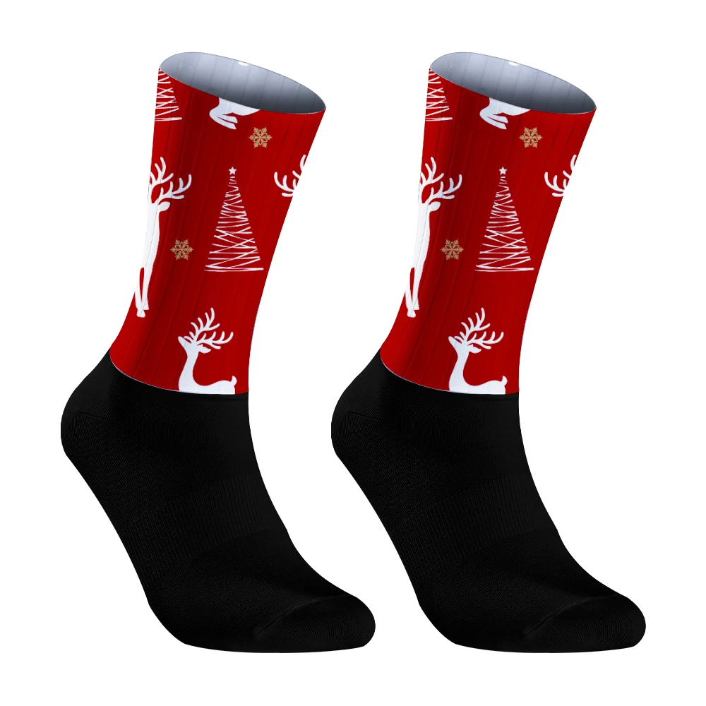 Kieselgel rutsch feste atmungsaktive Pro Sports ocken 2024 neue Sommer Aero Bike Team Rad socken Männer Frauen