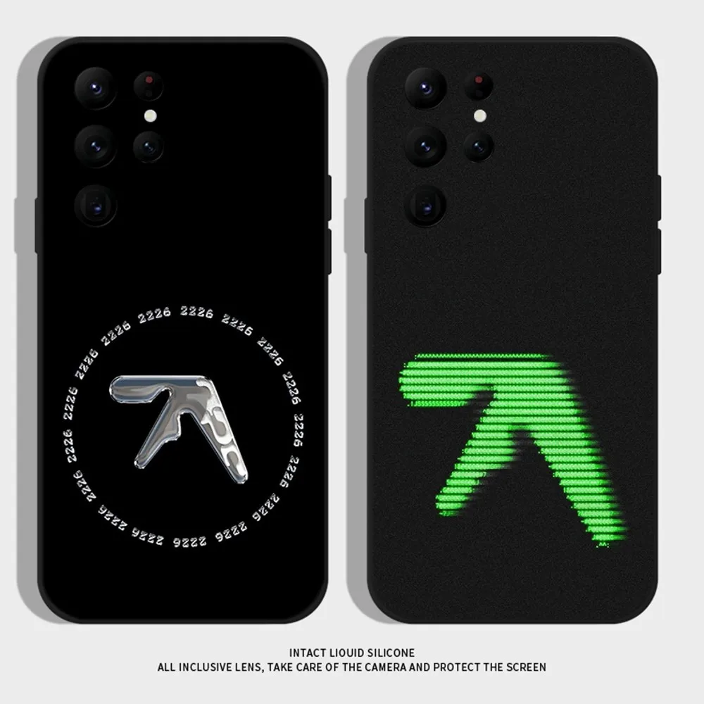 

Aphex T-Twin Symbol Logo Phone Case For Samsung S24,S22 Ultra,S20,S30 plus,S22 plus,S23,S30 ultra 5G Silicone Cover