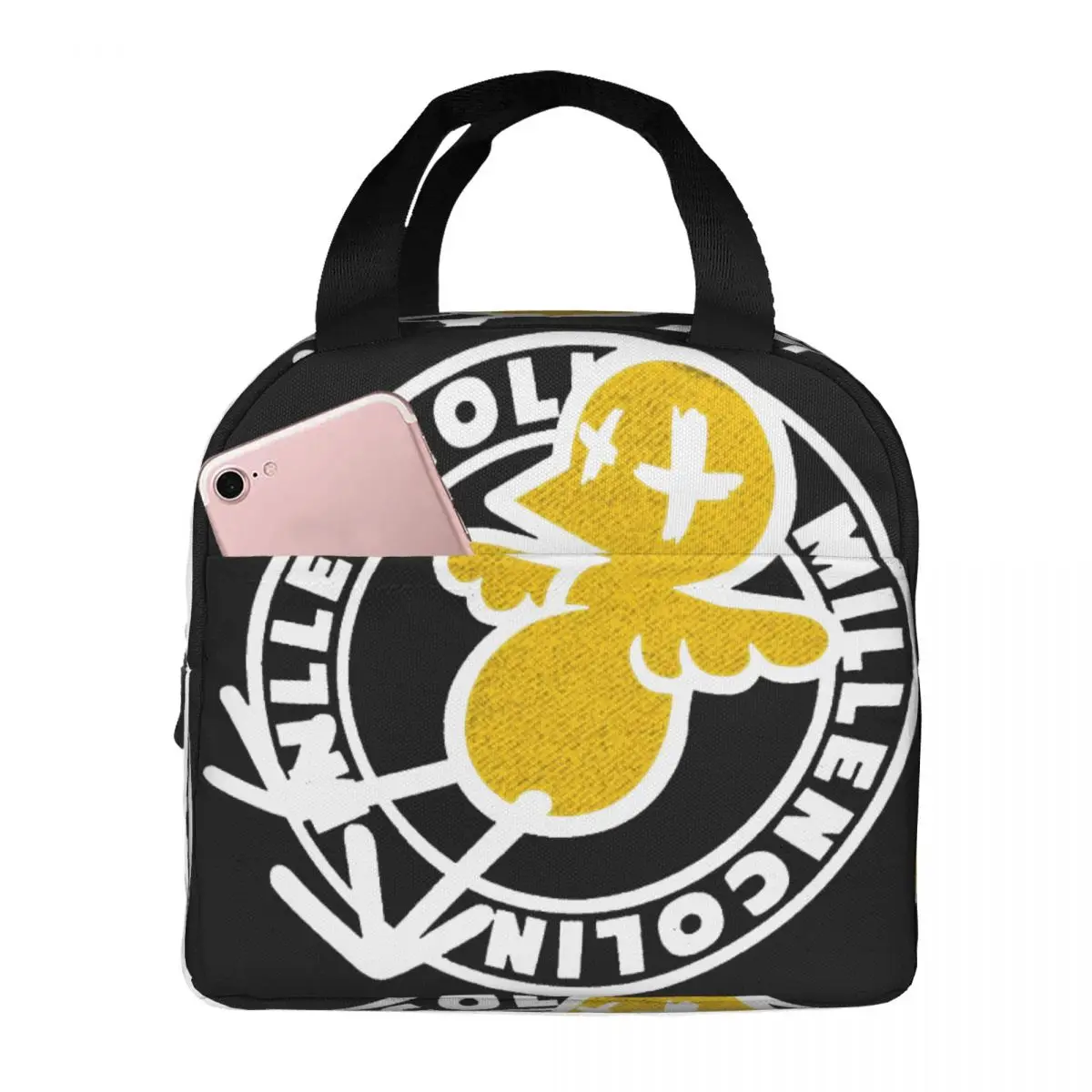 

Millencolin Life On A Plate Lunch Bag Unisex Portable Cooler Insulated Lunch Box Food Bento Box